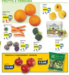 Anteprima del volantino Volantino Esselunga S	 valido a partire dal 01.12.2025 | Pagina: 19 | Prodotti: Insalata, Patate, Frutta, Broccoletti