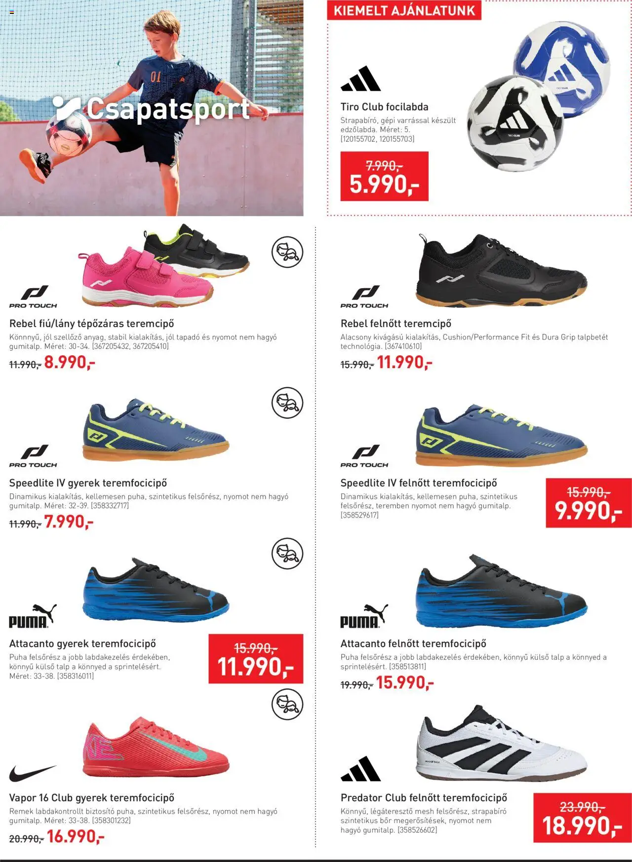 Intersport akciós ujság - amely érvényes a következő dátumtól: 19.08.2025 | Oldal: 4 | Termékek: Bor