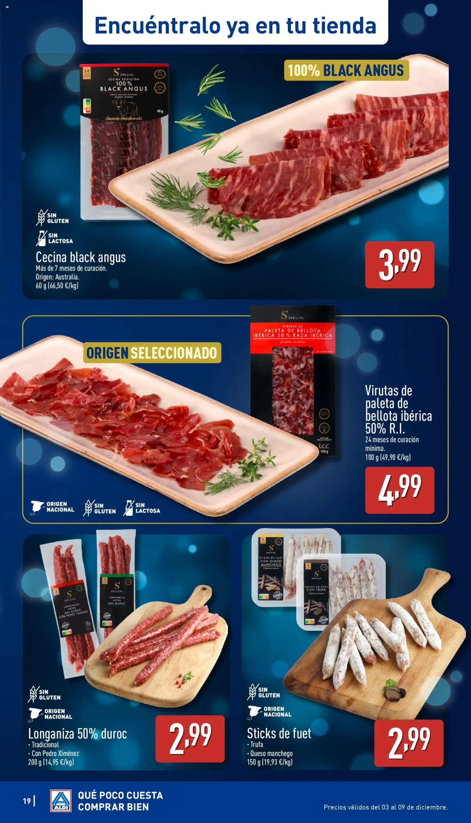 Aldi folleto Baleares │ válido desde el 04.12.2025 | Página: 19 | Productos: Queso, Longaniza