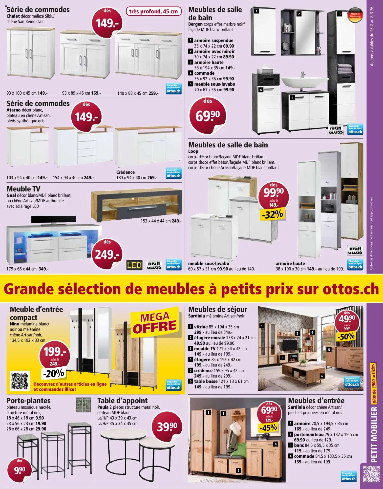 Otto's Aktionen FR – gültig ab 25.02.2026 | Seite: 9 | Produkte: Vitrine, TV