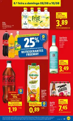 Lidl folheto │ válido de 04.08.2025 | Página: 43 | Produtos: Vinho, Açúcar, Coca-cola, Cenoura