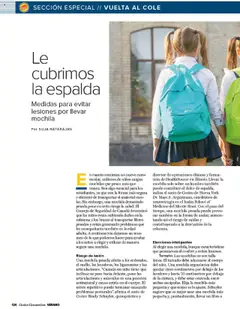 mochila, Medidas para evitar lesiones por llevar mochila │ válido desde el 03.07.2025 | Página: 124 | Productos: Mochila, Peso