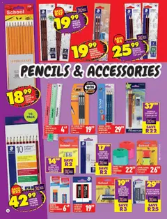 Shoprite specials catalogue – valid from 29.12.2025 | Page: 6 | Products: Pencil