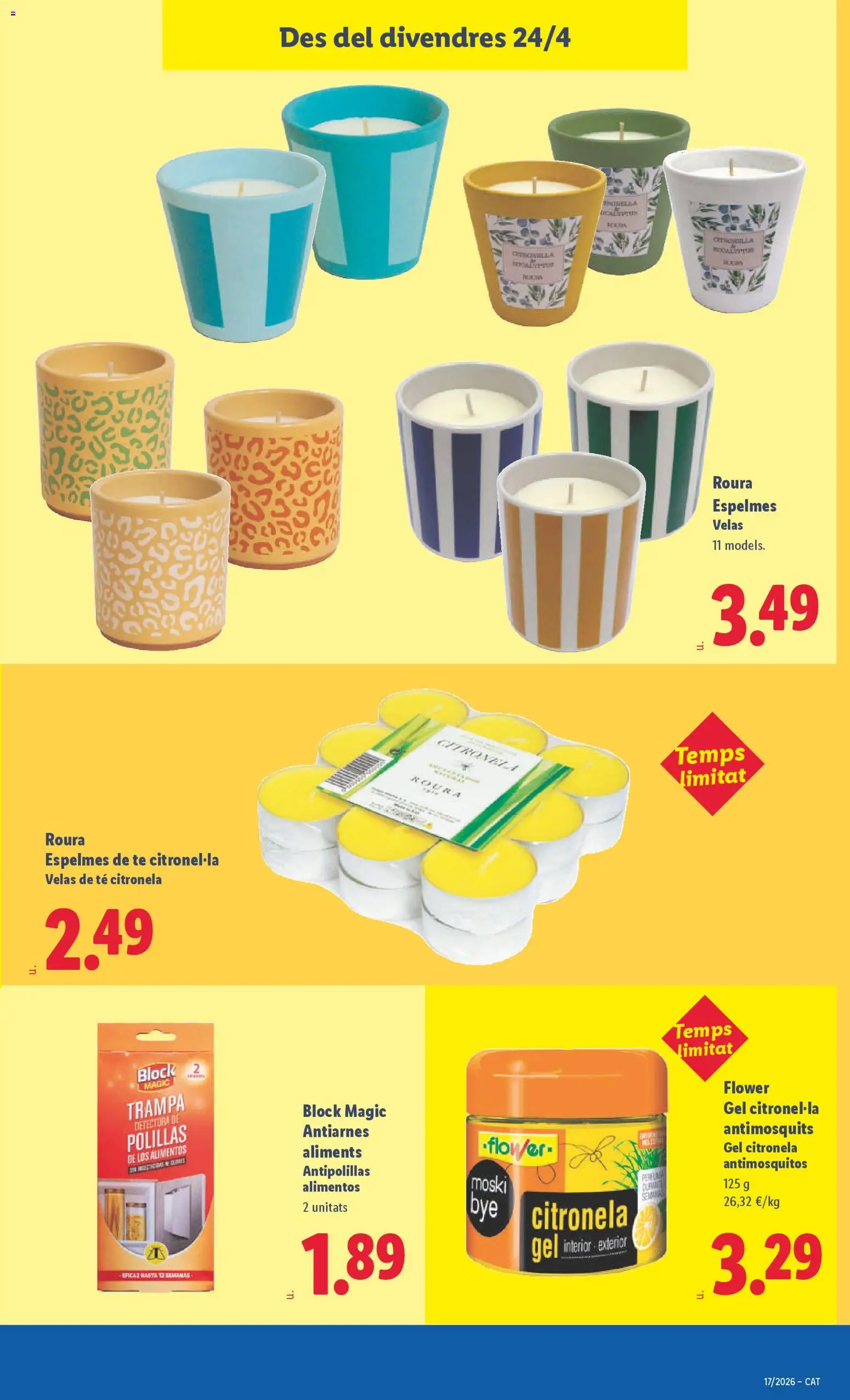 Lidl folleto de bazar │ válido desde el 20.04.2026 | Página: 21 | Productos: Té, Κούβα, Βραχιόλι