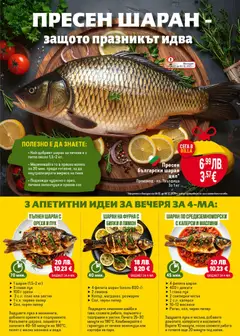 Преглед на ШАРАН ПО СРЕДИЗЕМНОМОРСКИ С КАПЕРСИ И МАСЛИНИ, Mediterranean carp with capers and olives - Офертите са валидни от 04.12.2025 | Страница: 25