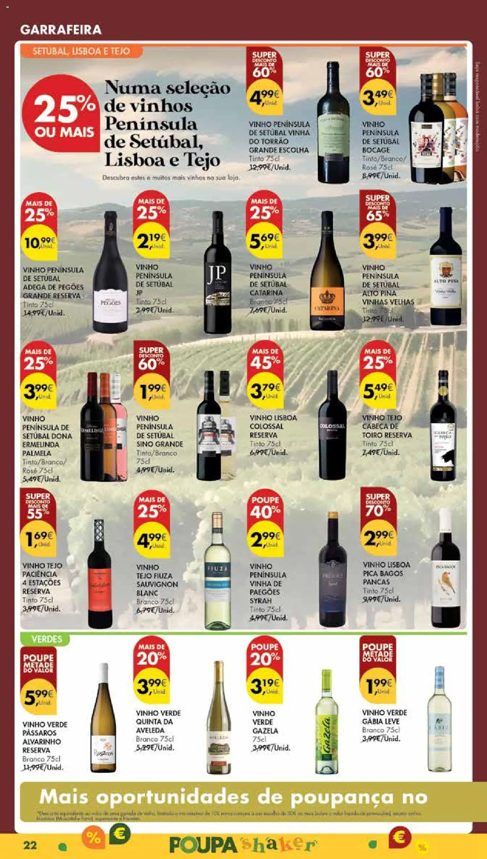 Pingo Doce Poupe Esta Semana Madeira │ válido de 28.10.2025 | Página: 22 | Produtos: Vinho