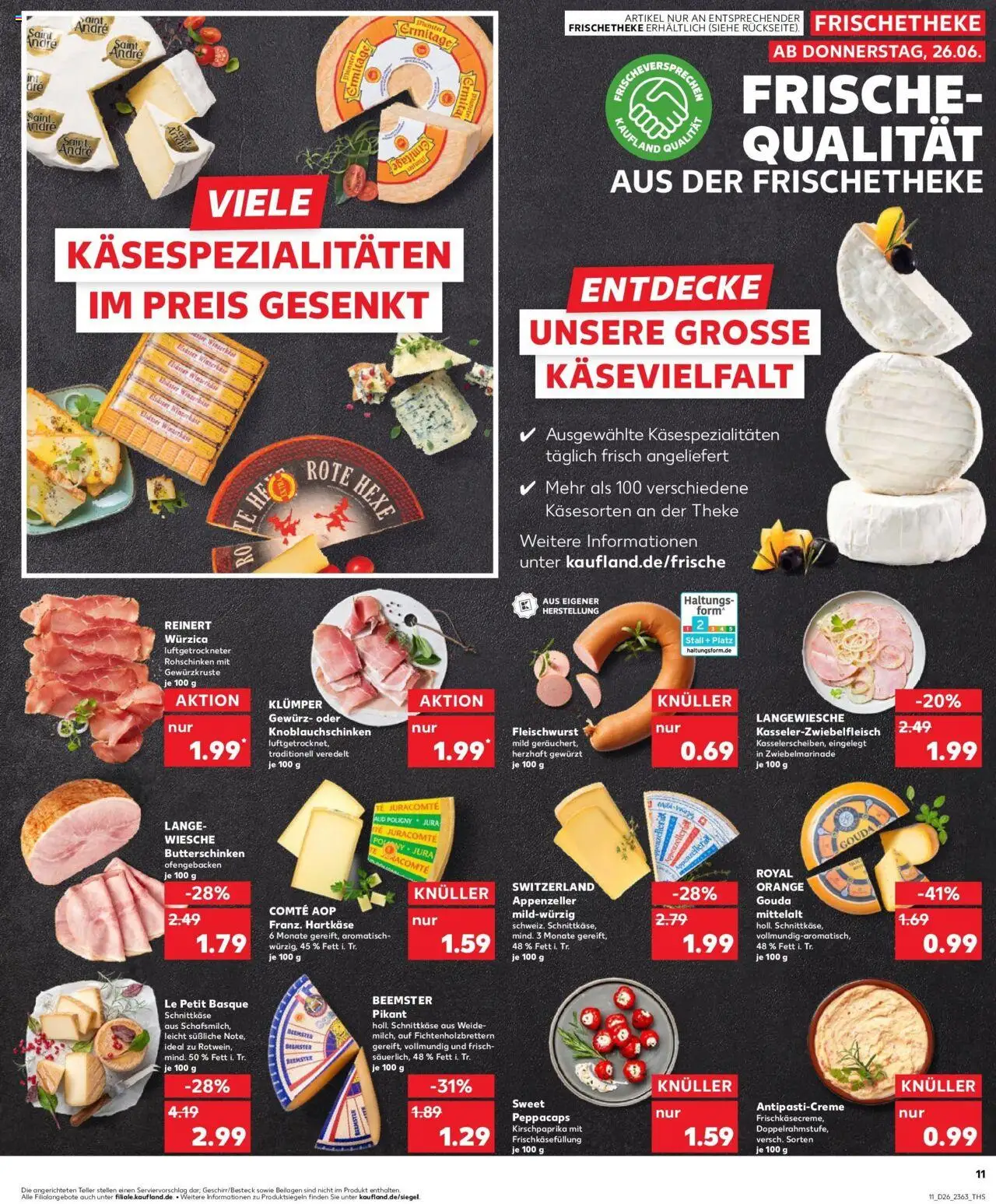 Kaufland prospekt Beckum	 - gültig ab dem 29.06.2025 | Seite: 22 | Produkte: Theke, Gouda