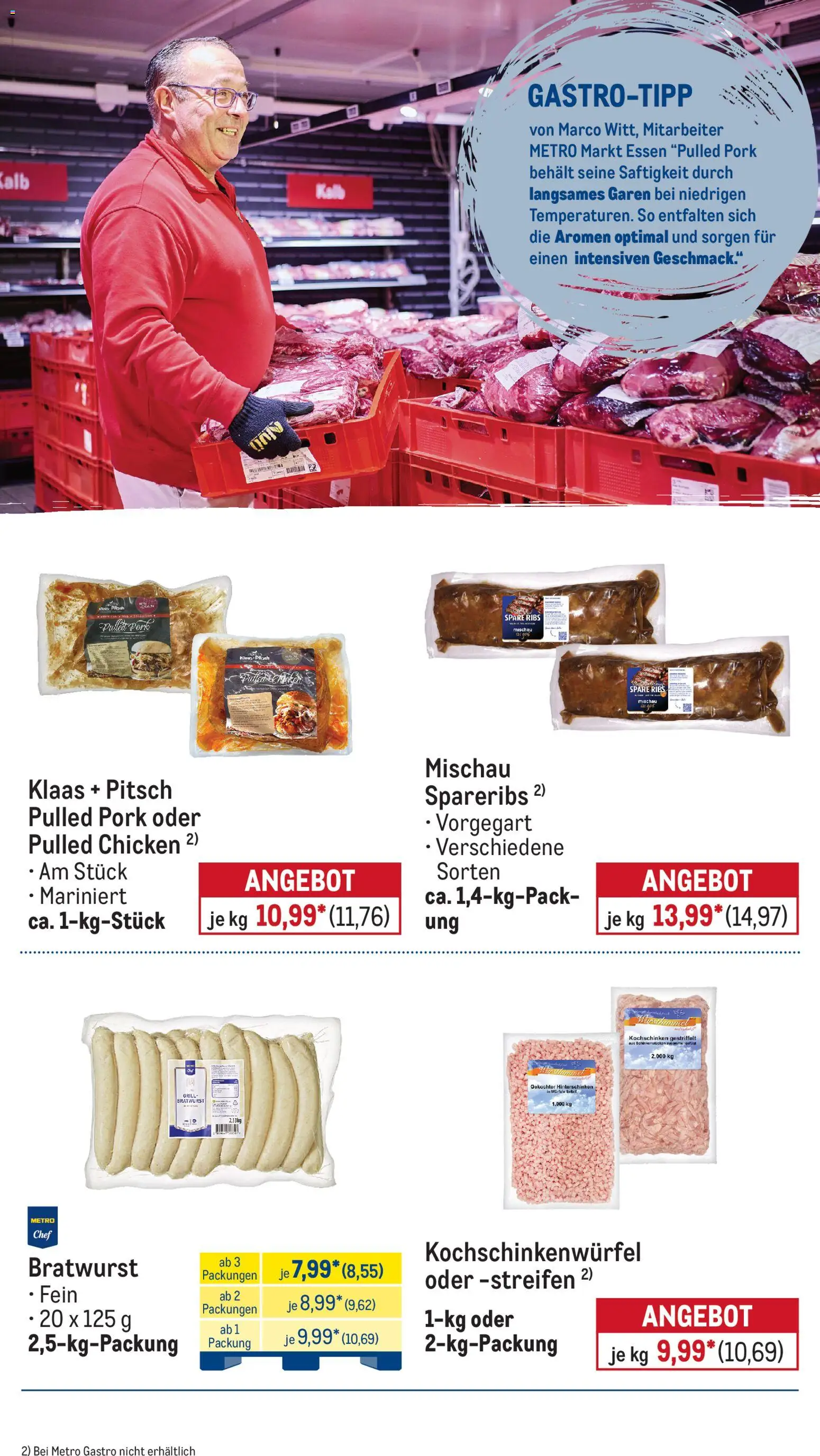 Metro Monats-Menü – gültig ab 01.04.2026 | Seite: 7 | Produkte: Grill, Bratwurst, Spare ribs