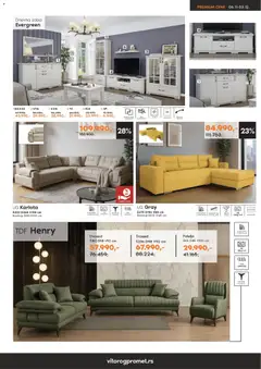 Vitorog akcija - pregled Vitorog kataloga - važi od 06.11.2025 | Strana: 3 | Proizvode: Fotelja, Trosed, Dvosed