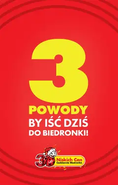 Pogląd oferty "Biedronka gazetka - 3 powody" - ważna od 23.12.2025