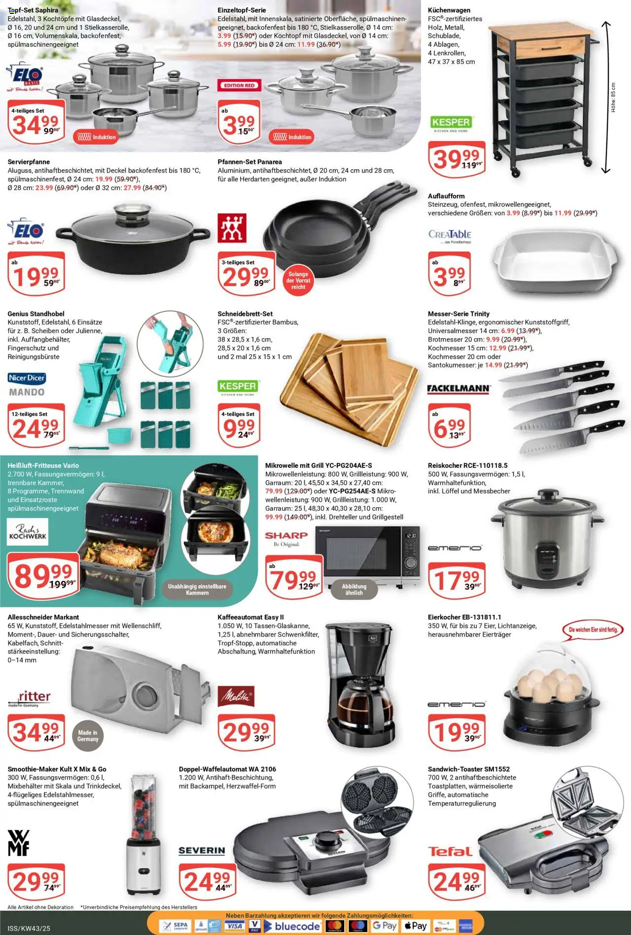 Globus Prospekt 	 – gültig ab 20.10.2025 | Seite: 24 | Produkte: Grill, Eier, Eierkocher, Heißluftfritteuse