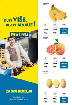 Metro provereno - pregled Metro kataloga - važi od 16.09.2025