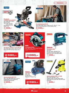 Náhled letáku Uni Hobby leták od 30.10.2025 | Strana: 29 | Produkty: Kärcher, Kompresor, Vysavač, Pila