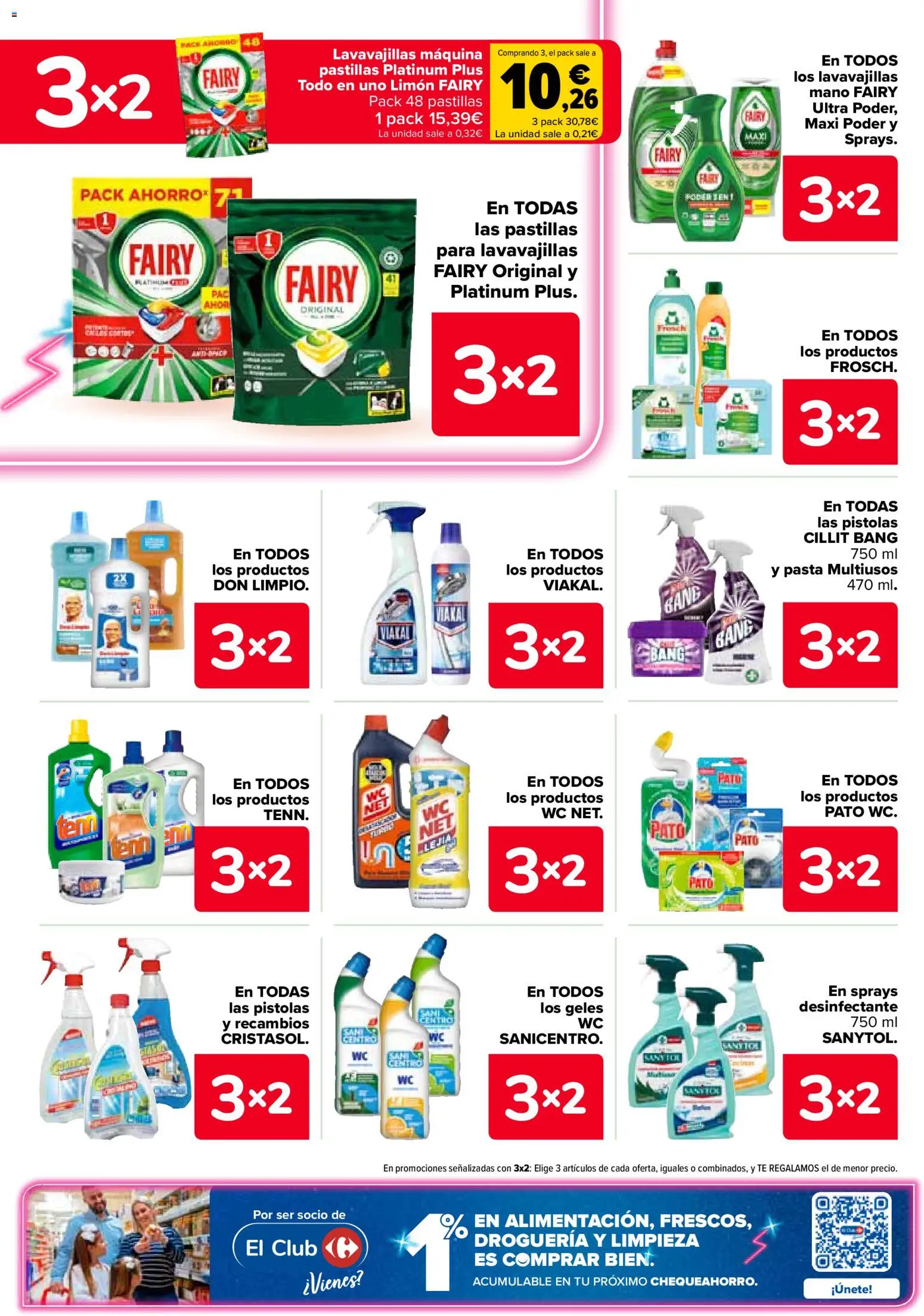 Carrefour folleto │ válido desde el 25.02.2026 | Página: 60 | Productos: Pasta, Té, Lavavajillas