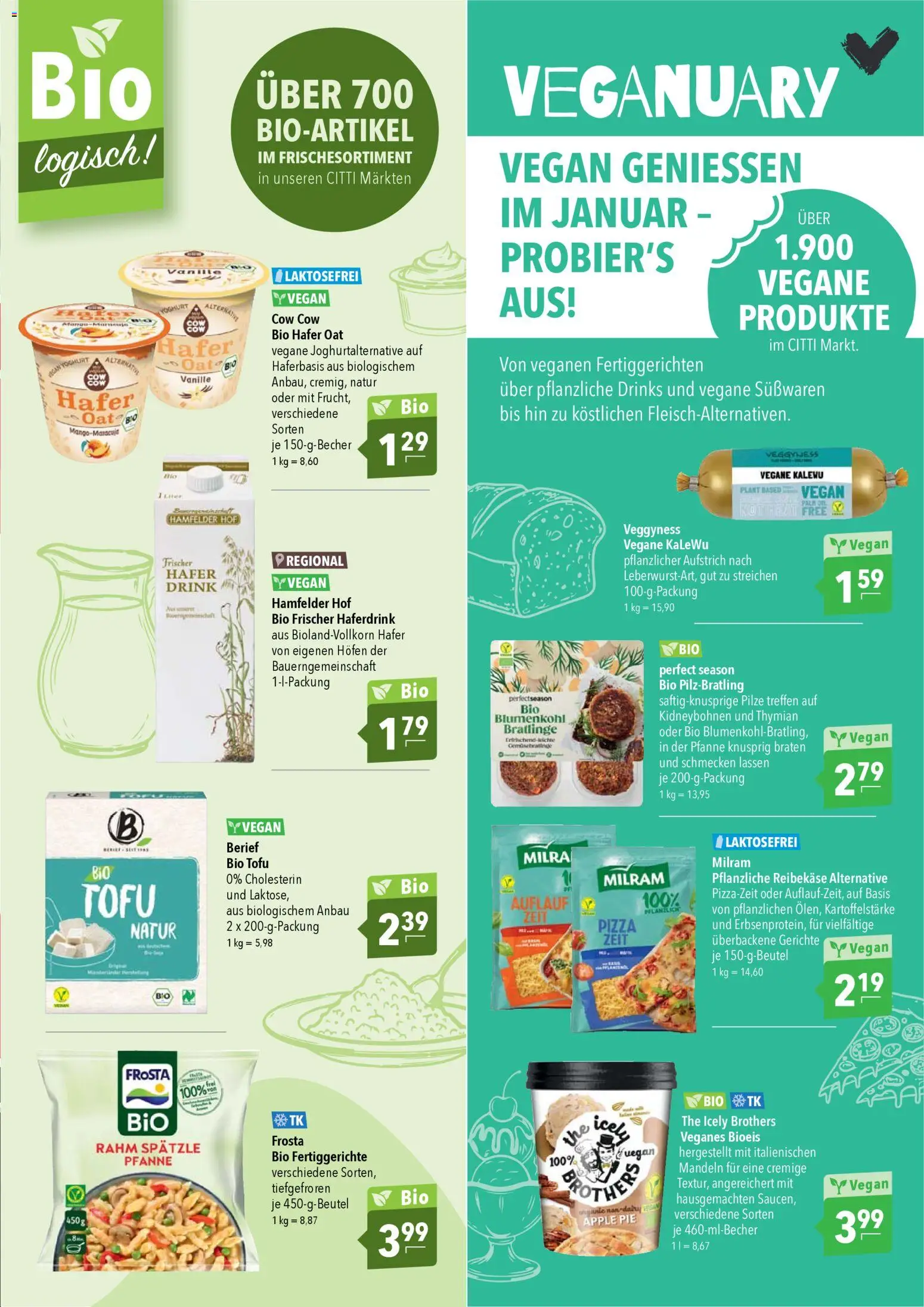 CITTI Markt Prospekt 	 – gültig ab 02.01.2026 | Seite: 18 | Produkte: Mandeln, Apple, Haferdrink, Pizza