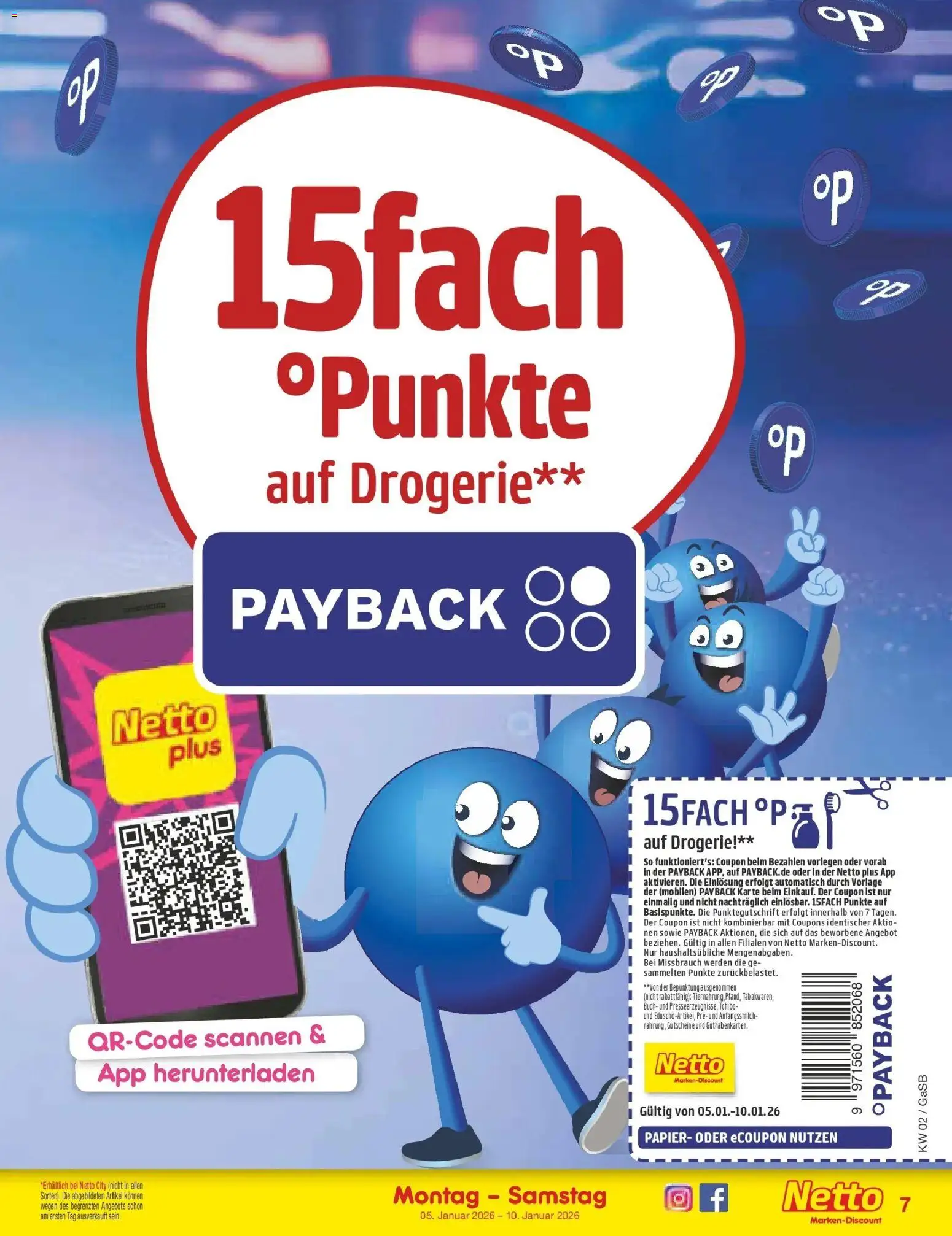 Netto Marken-Discount - Netto: Wochenangebote – gültig ab 05.01.2026 | Seite: 7 | Produkte: Milch