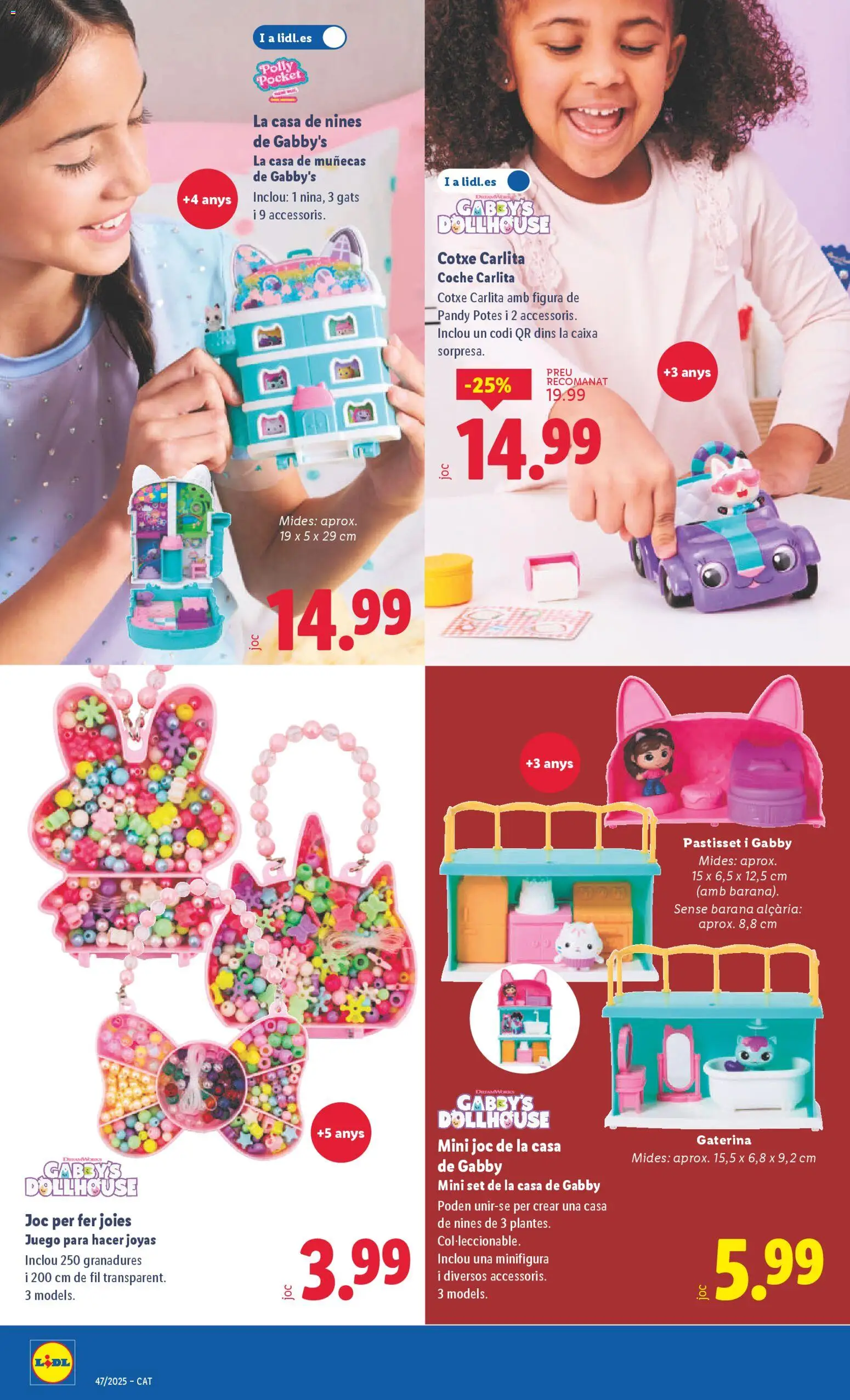 Lidl folleto de bazar │ válido desde el 17.11.2025 | Página: 14 | Productos: Casa de muñecas