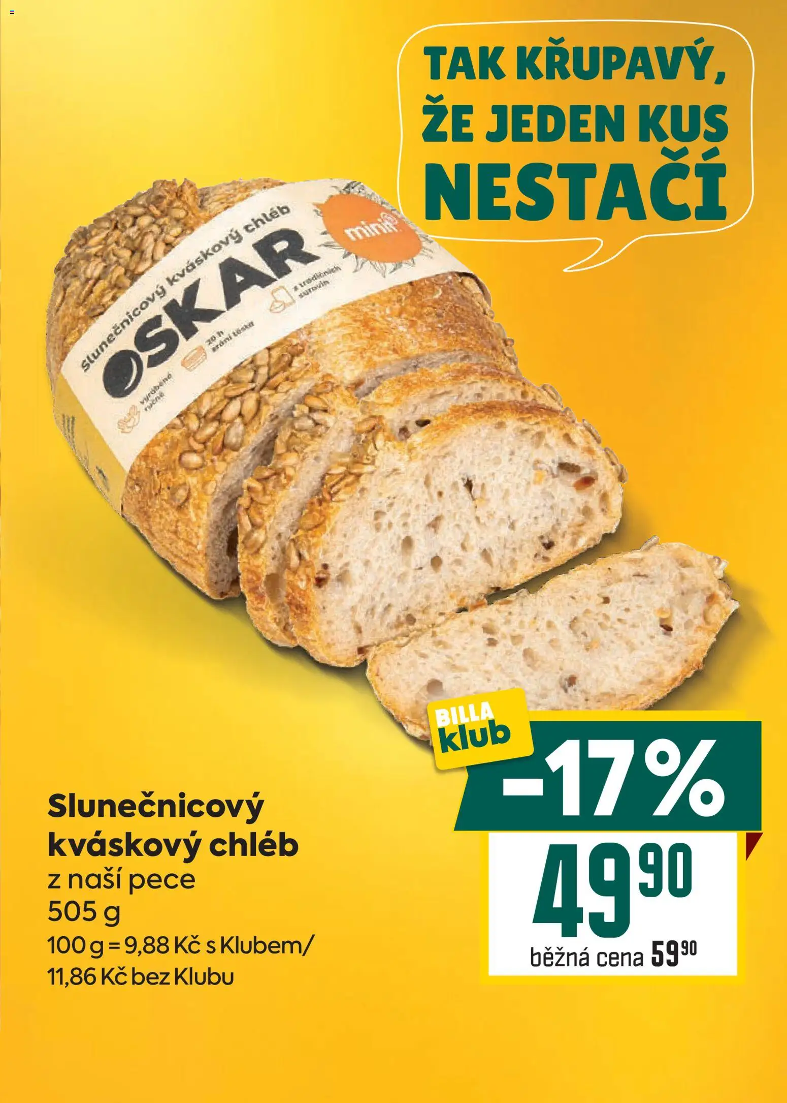 Billa Velký leták od 21.01.2026 | Strana: 15 | Produkty: Chléb, Kváskový chléb