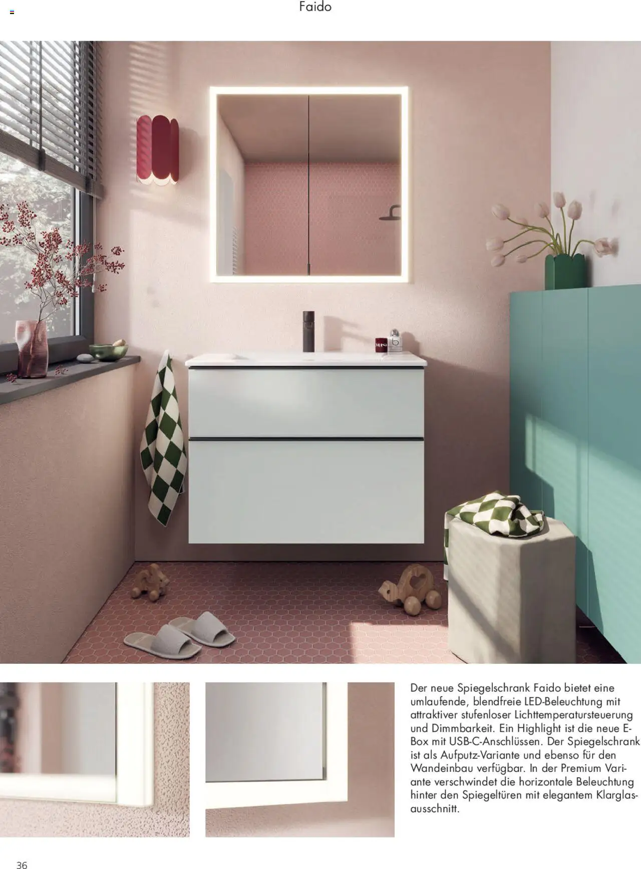 Fust Badezimmermagazin ab 05.05.2025 | Seite: 36 | Produkte: Spiegelschrank, Box