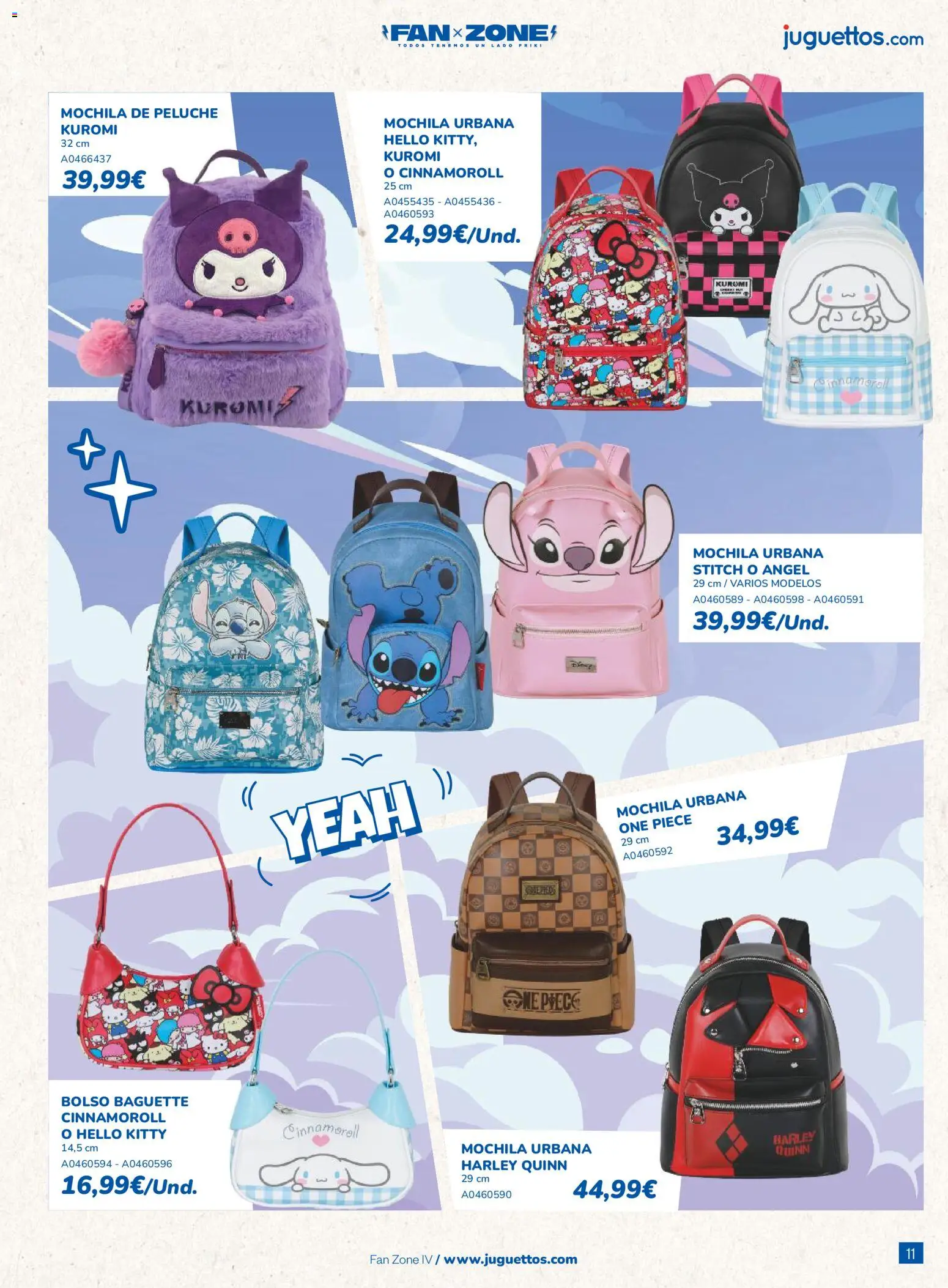 Juguettos catálogo │ válido desde el 06.10.2025 | Página: 11 | Productos: Bolso, Mochila