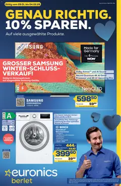 Euronics Aus unserer Werbung! ab 29.01.2026 gültig