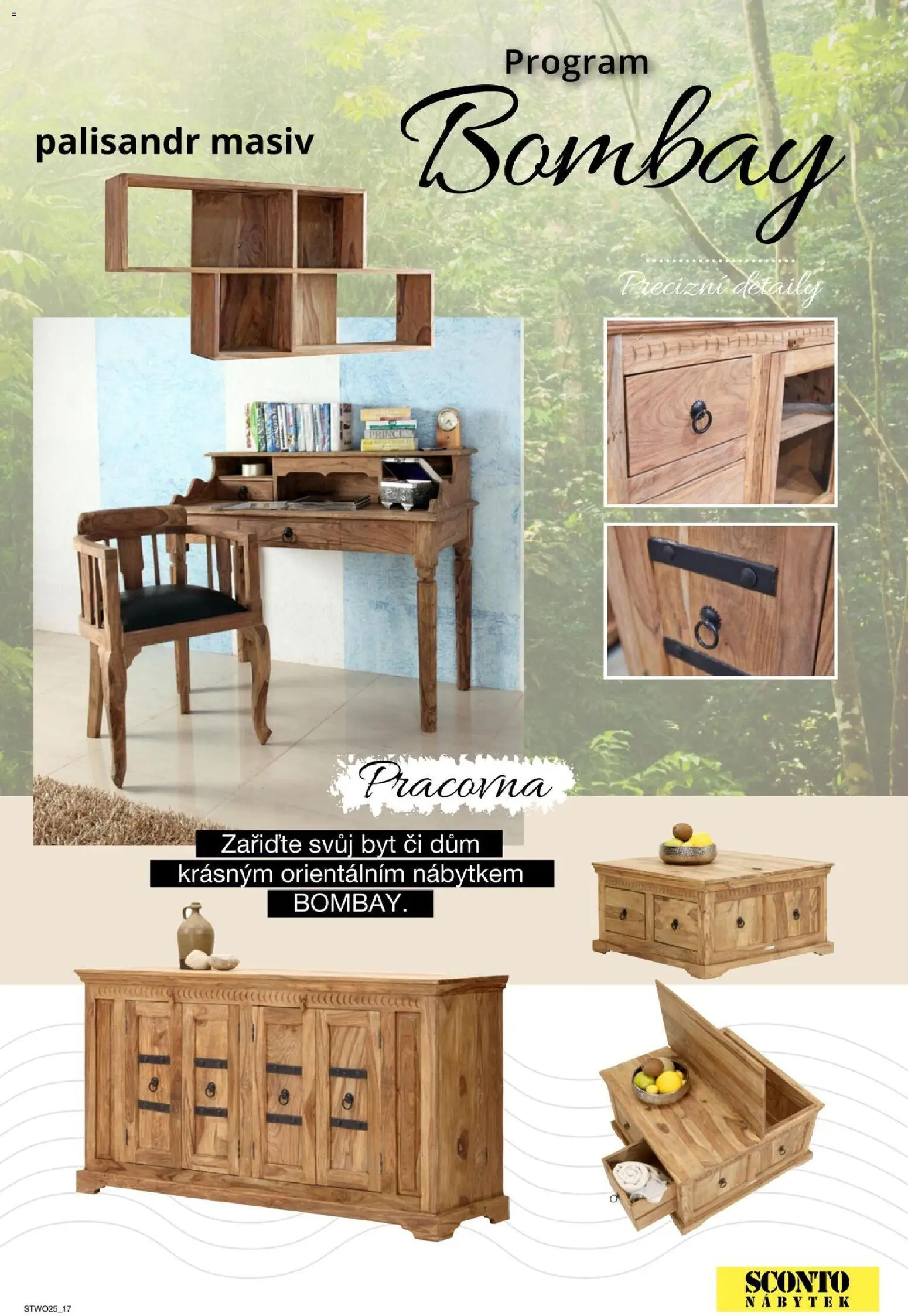 Sconto nábytek katalog - Nábytek z masivu od 01.01.2026 | Strana: 17 | Produkty: Nábytek