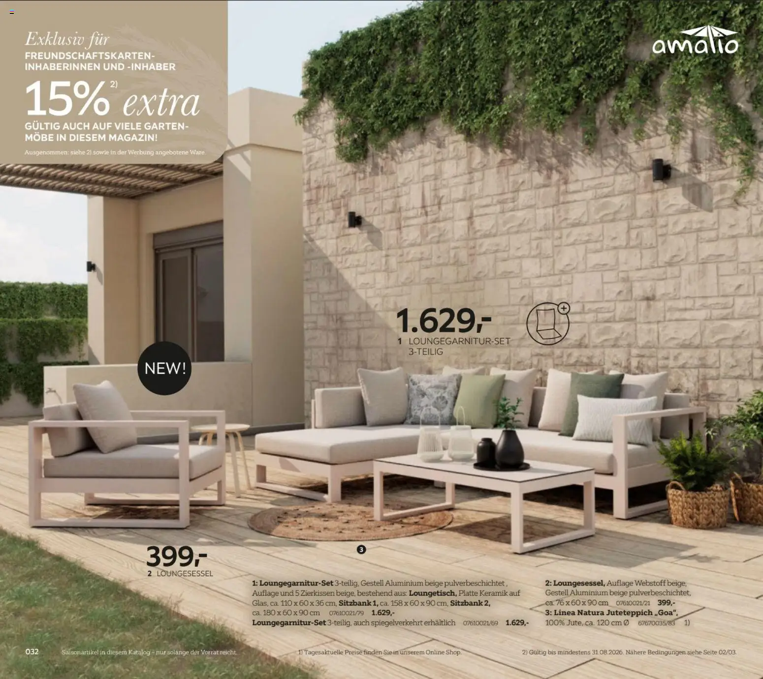XXXL Lutz My Home Garten – gültig ab 23.02.2026 | Seite: 32 | Produkte: Sitzbank