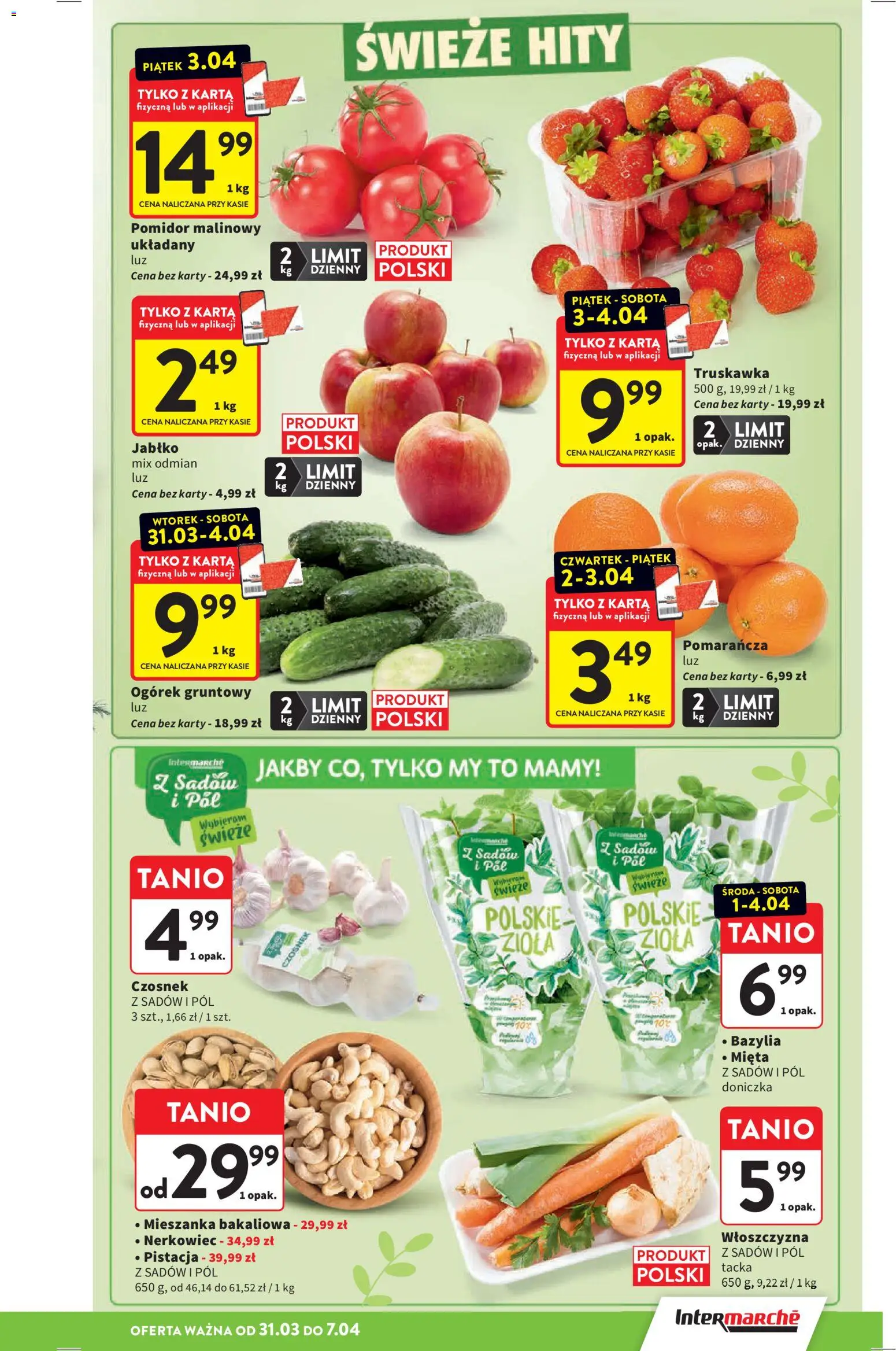 Intermarche gazetka od 31.03.2026 | 🔥 Mega okazje, które musisz zobaczyć! | Polska