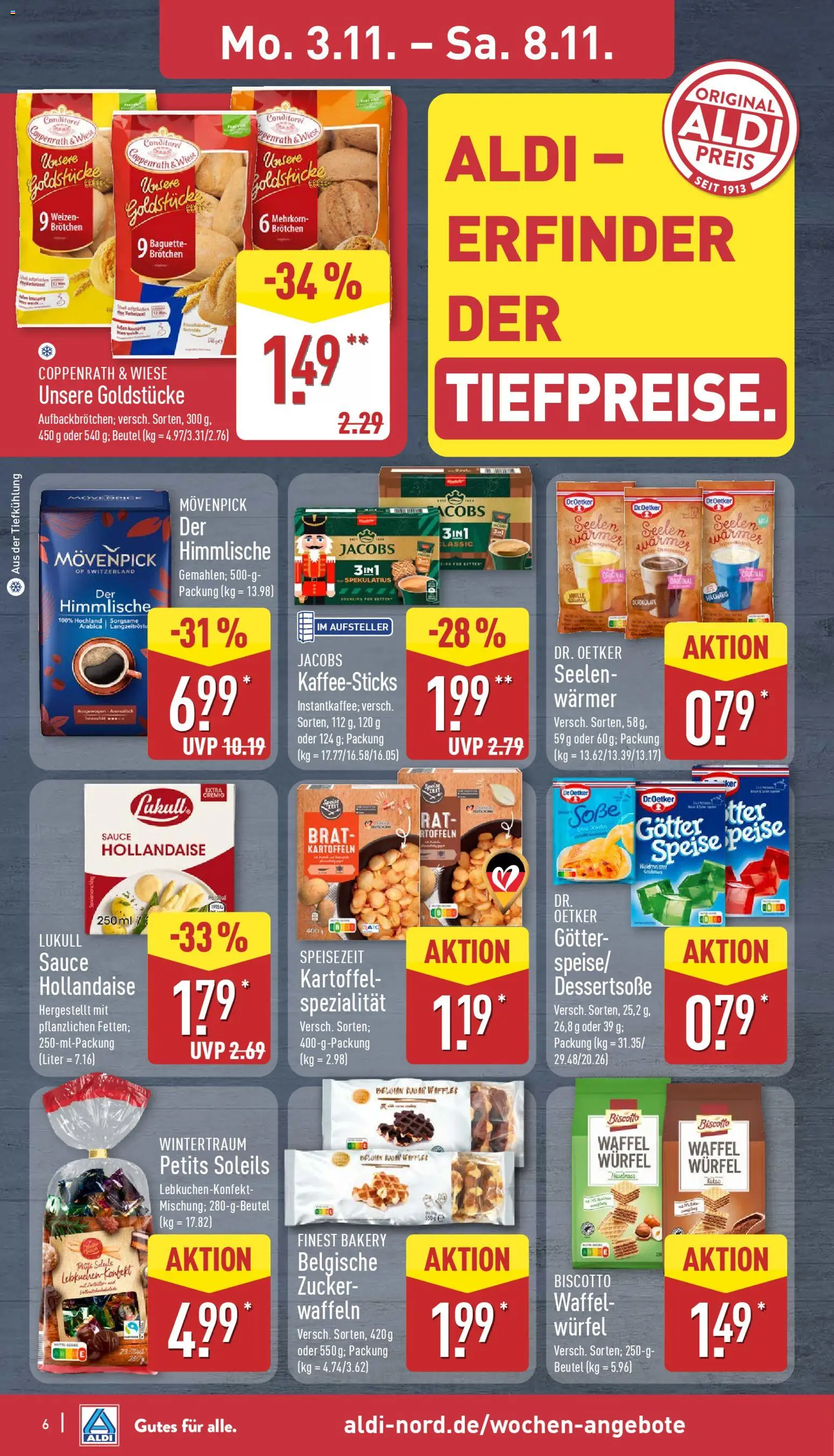 Aldi Prospekt 	 – gültig ab 03.11.2025 | Seite: 6