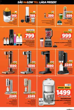 Power - Black Friday - Förhandsvisning av reklamblad från butik Power aktuell från 24.11.2025 | Sida: 107 | Produkter: Mixer, Sodastream, Blender, Tv