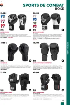 Sport 2000 - Prévisualisation de Sport 2000 brochure valide à partir de 01.06.2025 | Page: 127 | Produits: Enveloppe, Mousse, Boxeurs, Gants