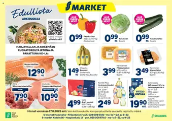Katso S-market Harjavalta voimassa alkaen 13.08.2025