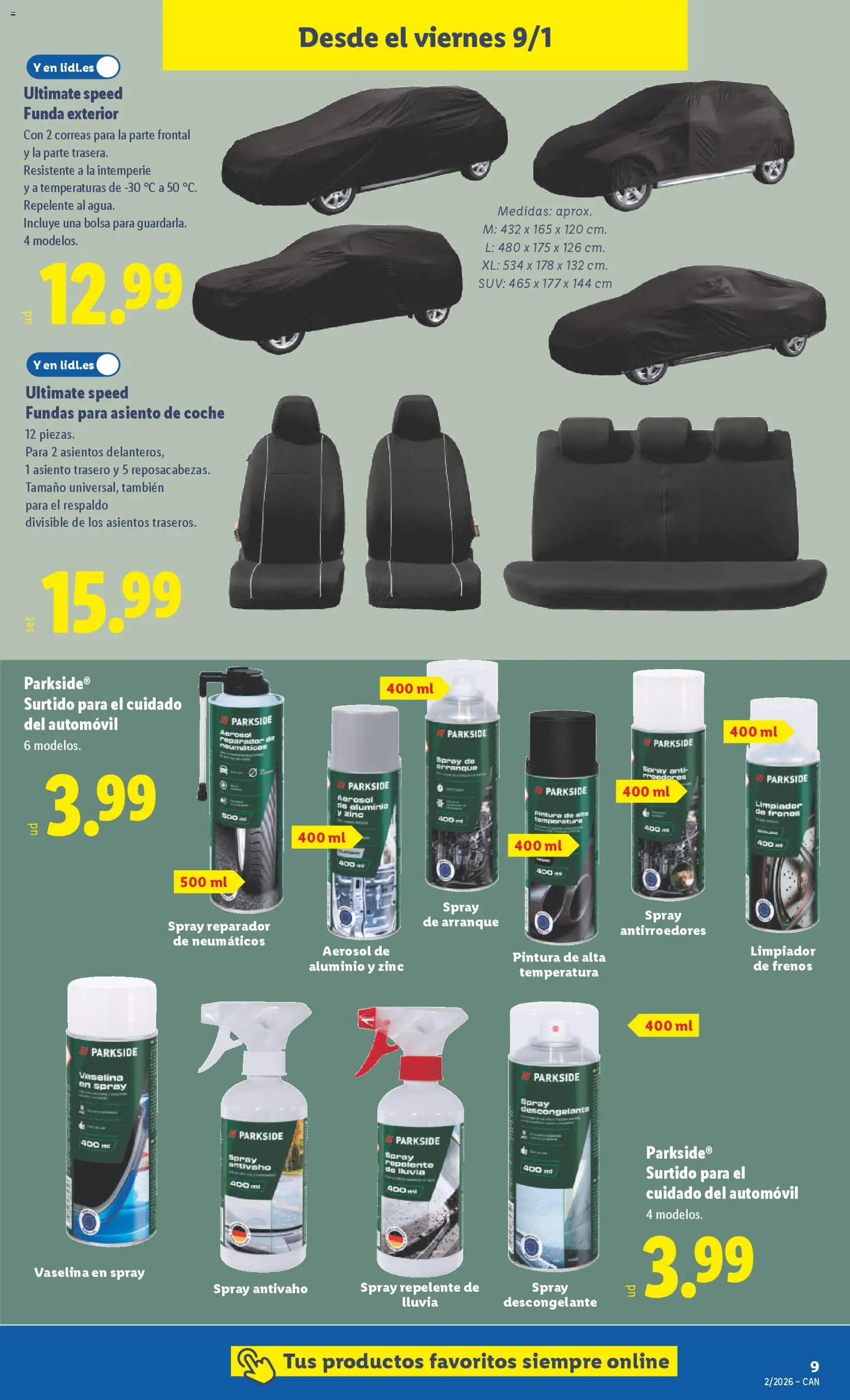 Lidl - Canarias │ válido desde el 05.01.2026 | Página: 15 | Productos: Funda, Bolsa