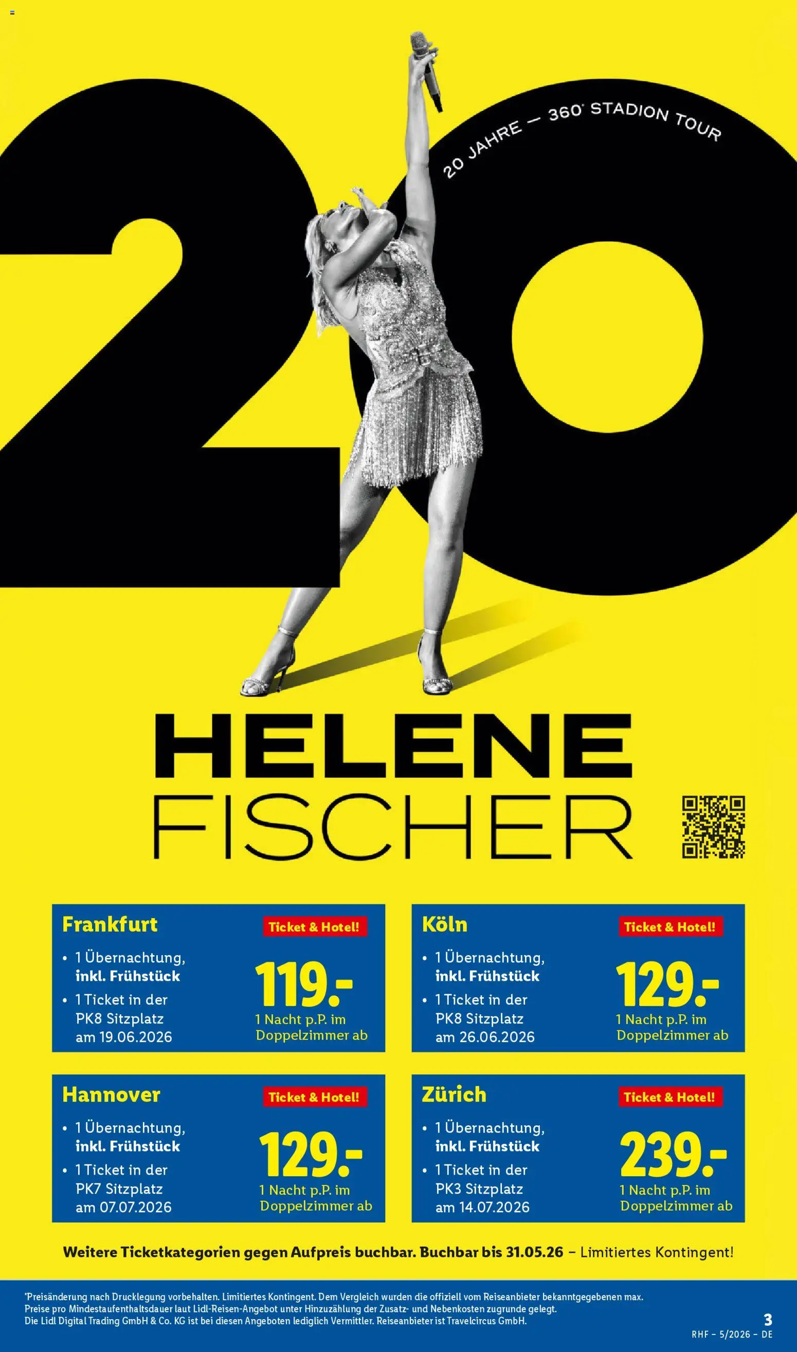 Lidl Reisen Prospekt 	 – gültig ab 29.04.2026 | Seite: 3