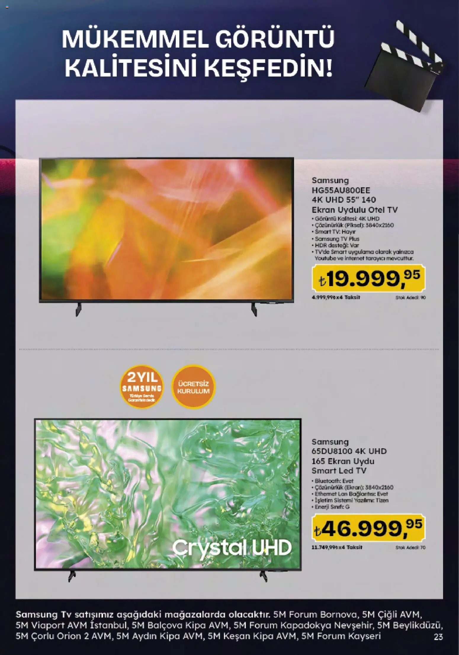 Migros Katalog - 5M Migroskop Dijital - 26.02.2026 tarihinden itibaren geçerlidir | Sayfa: 136 | Ürünler: TV, Uydu