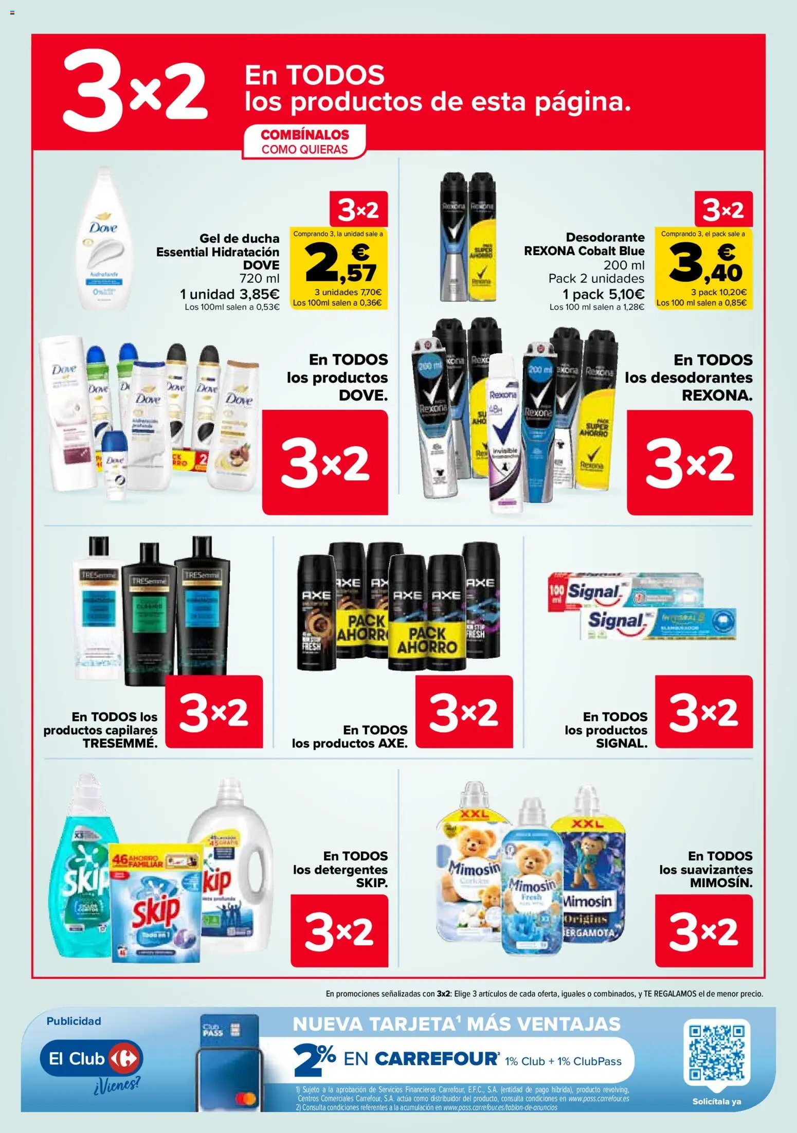 Carrefour folleto │ válido desde el 28.10.2025 | Página: 62 | Productos: Gel de ducha, Desodorante, Té, Ducha