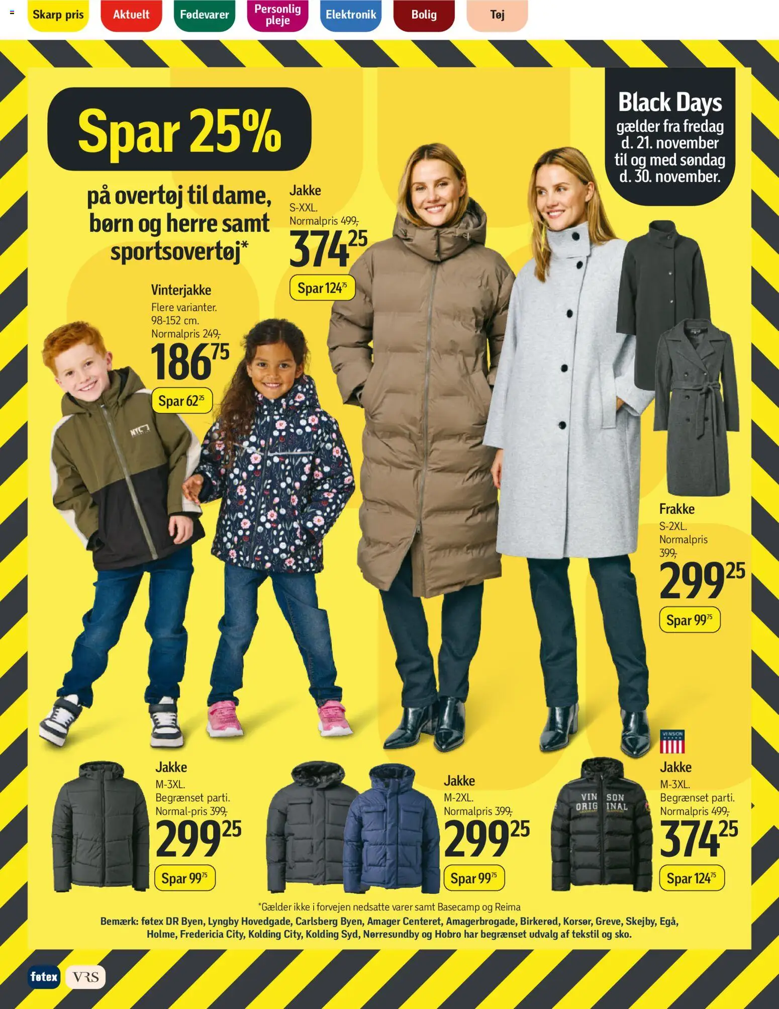 Føtex tilbudsavis – gyldig fra 21.11.2025 | Side: 17 | Produkter: Jakke, Frakke