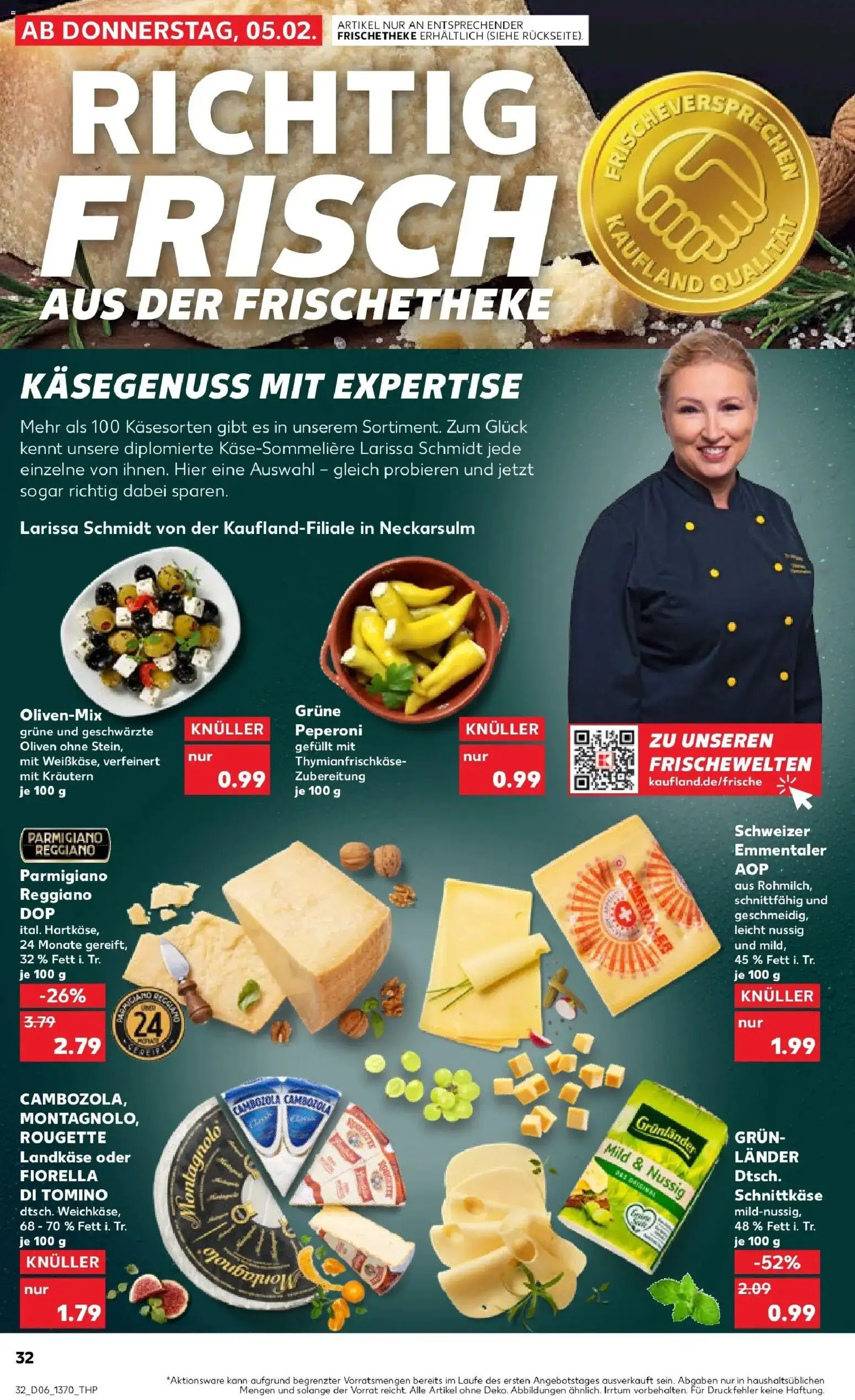 Kaufland prospekt Viersen	 – gültig ab 09.02.2026 | Seite: 32 | Produkte: Grunlander