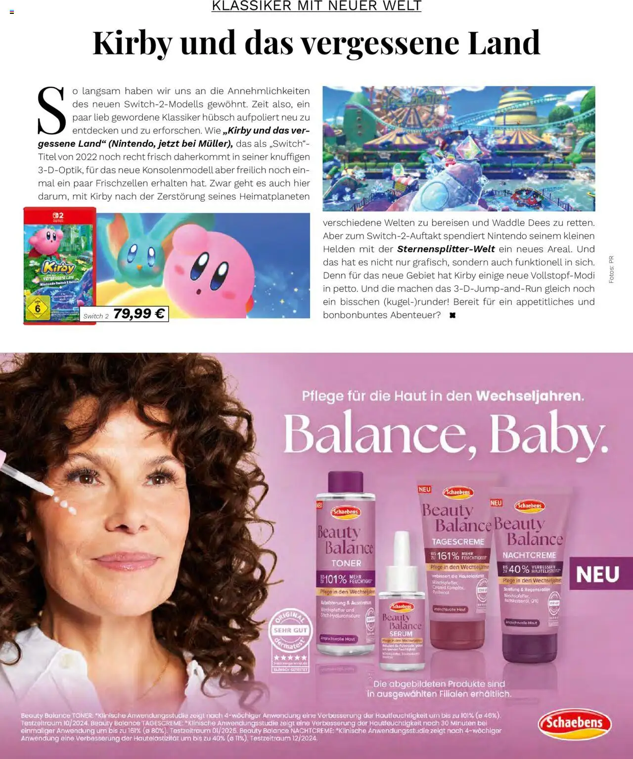 Müller  Lifestyle – gültig ab 15.09.2025 | Seite: 62 | Produkte: Toner, Serum, Tagescreme, Nachtcreme