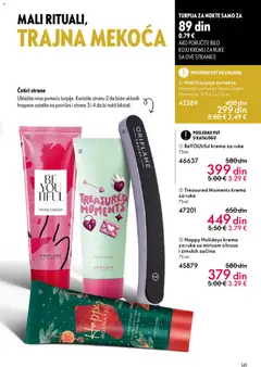 Oriflame katalog April 2026 - pregled Oriflame kataloga - važi od 01.04.2026 | Strana: 141 | Proizvode: Turpija za nokte, Krema, Krema za ruke