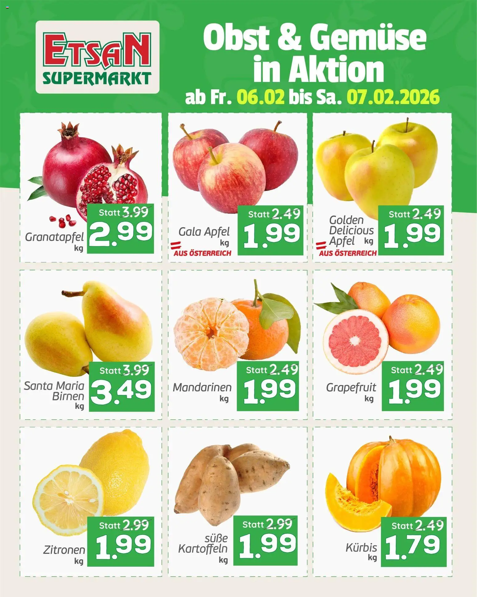 ETSAN Obst und Gemüse gültig ab 06.02.2026 | Seite: 2