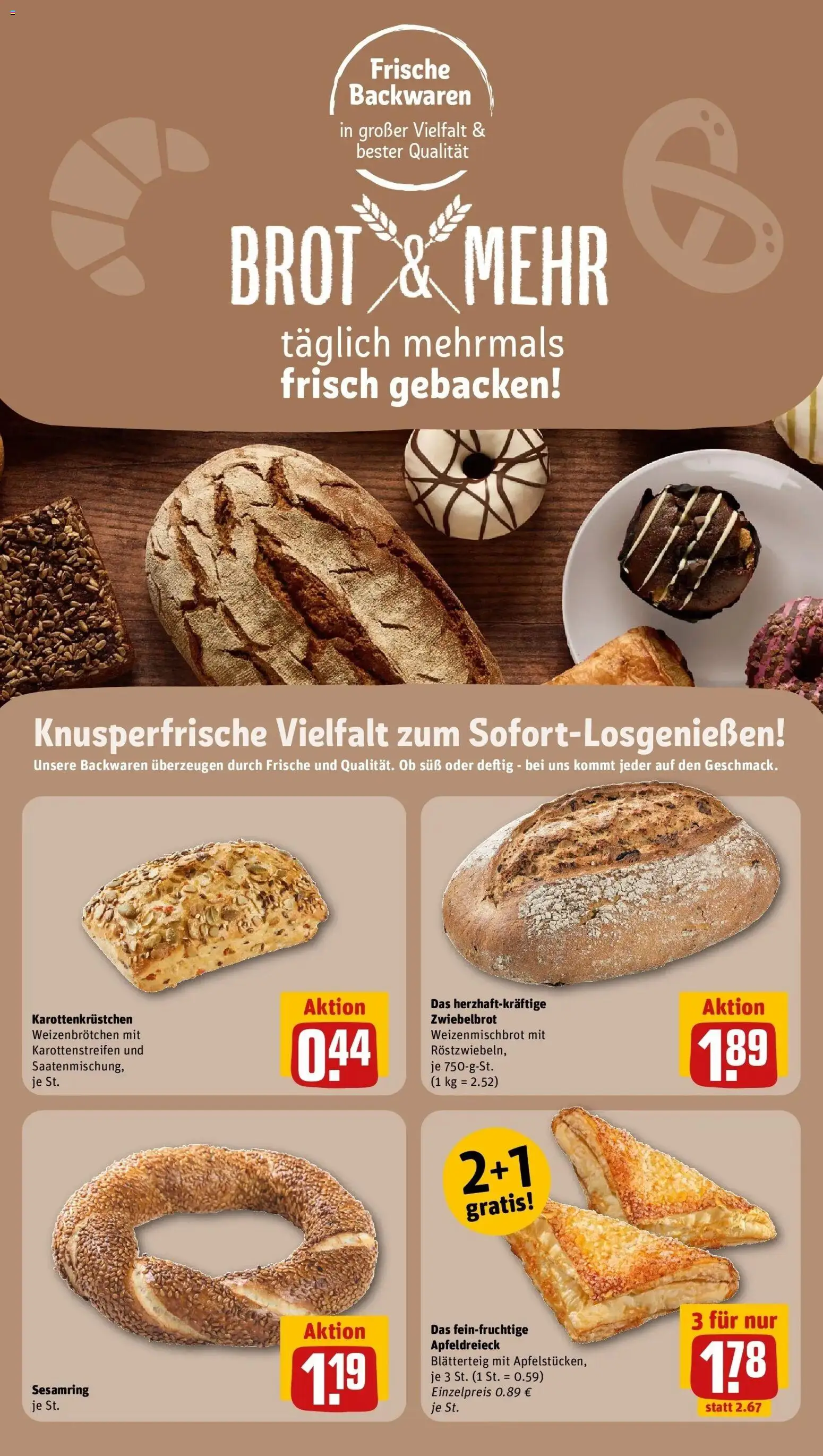 Rewe Prospekt Velbert	 – gültig ab 15.03.2026 | Seite: 28 | Produkte: Brot