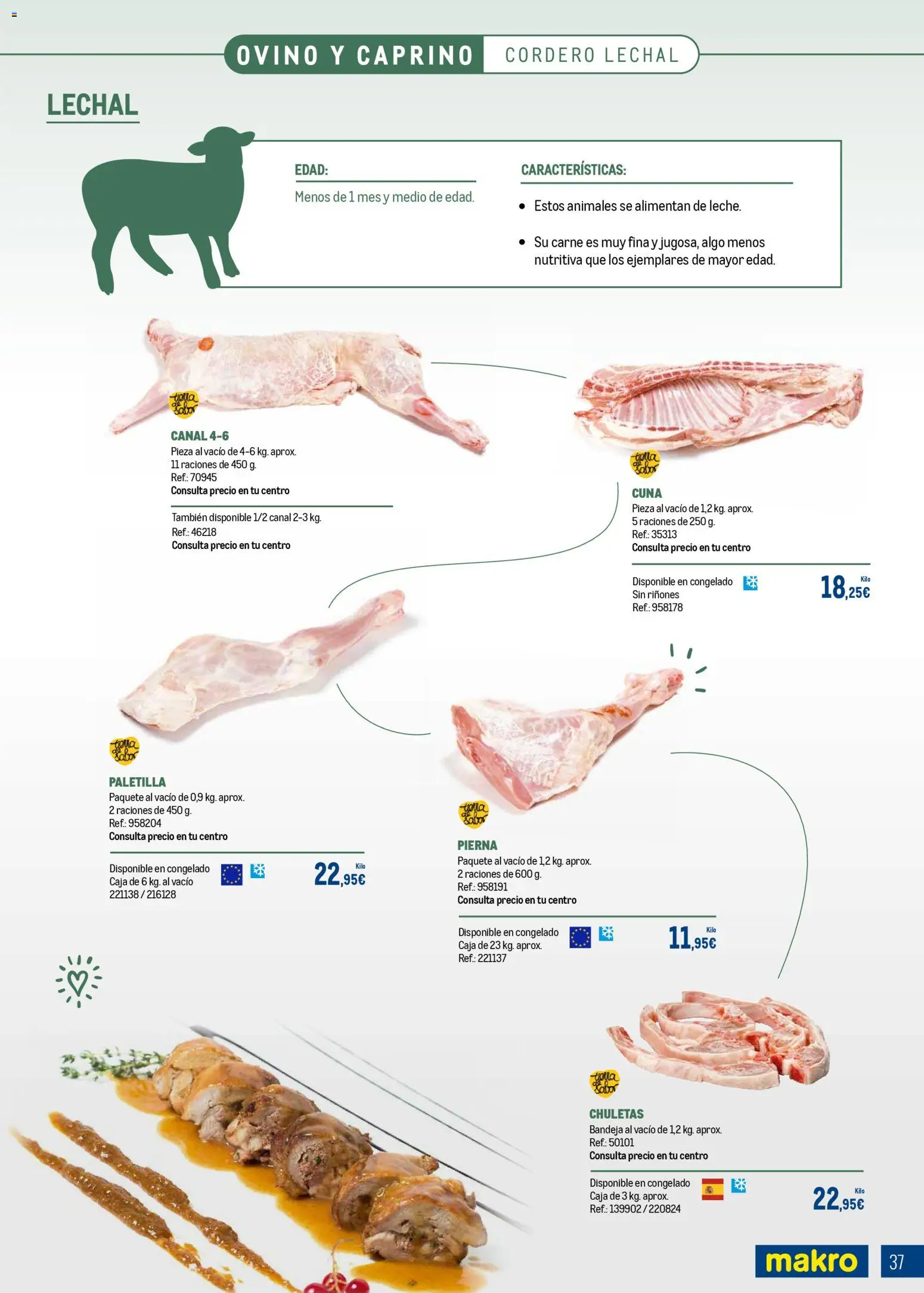 Makro - Expertos en carnes Canarias │ válido desde el 09.03.2026 | Página: 37 | Productos: Φίλτρο καφέ, Bandeja, Cuna, Caja
