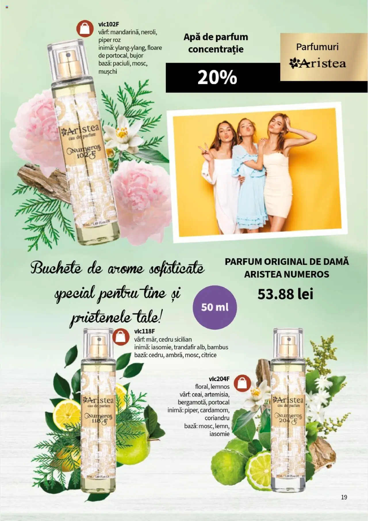 Noul catalog Lady’s – valabil de la 25.09.2025 | Pagină: 21 | Produse: Apă de parfum, Trandafir, Apă, Piper