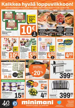 Minimani-mainoslehti voimassa 15.04.2026 alkaen