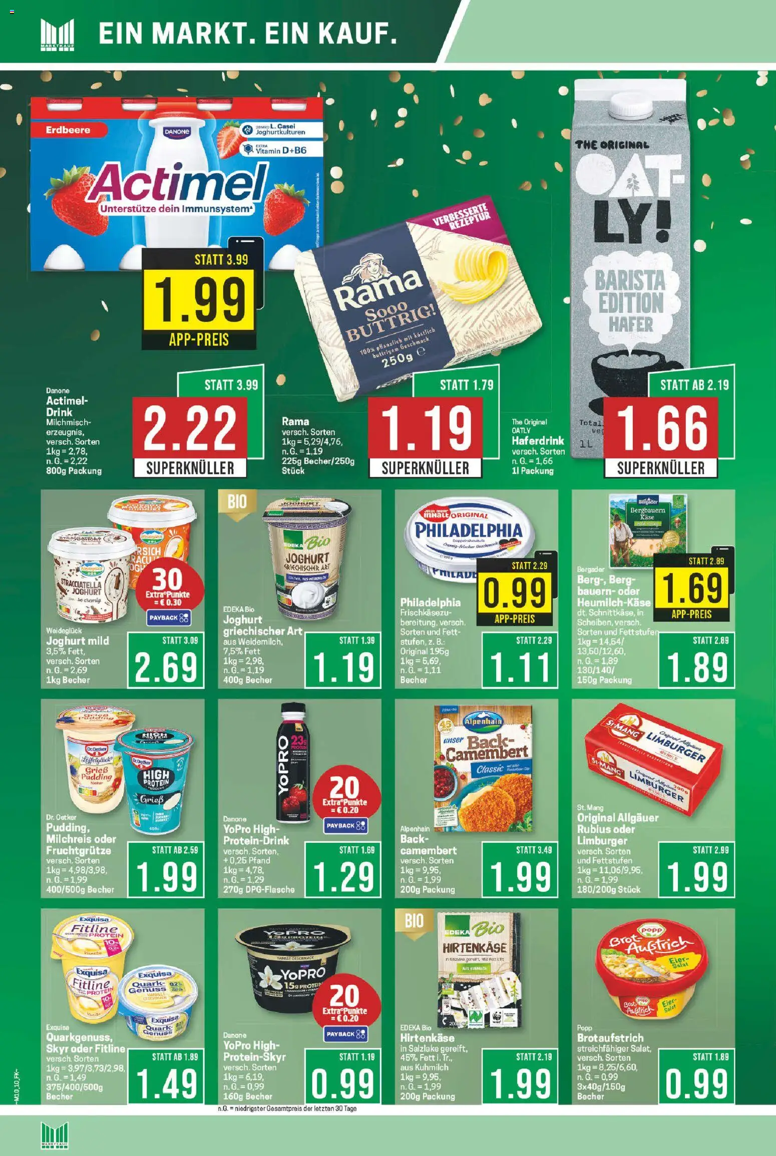 Marktkauf Prospekt 	 – gültig ab 02.03.2026 | Seite: 10 | Produkte: Rama, Pudding, Exquisa, Brot