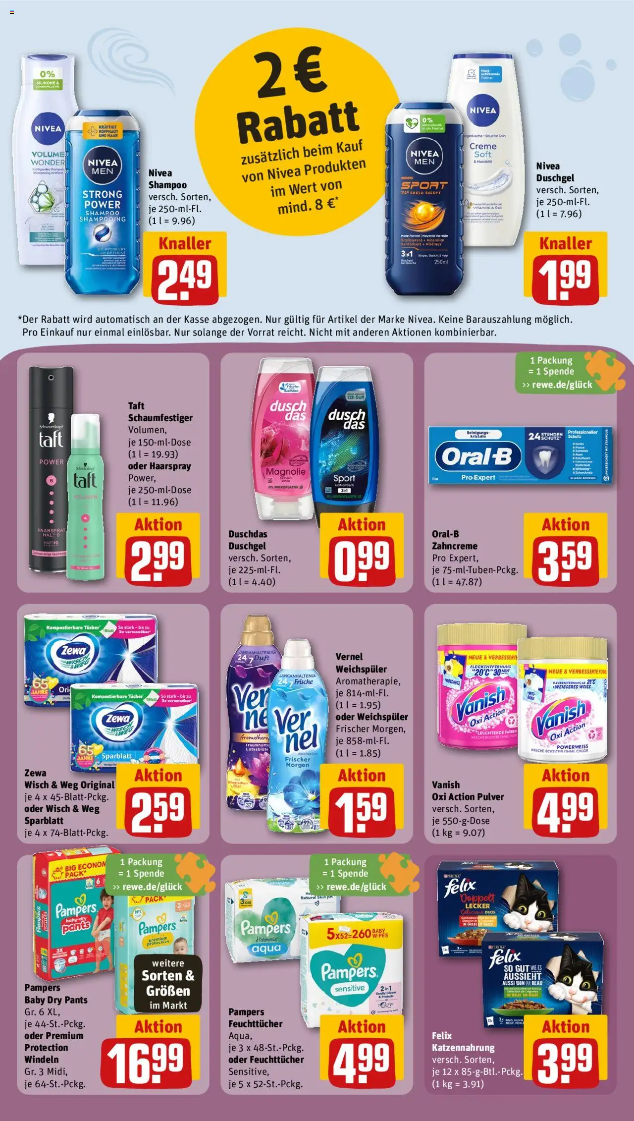 Rewe ihr Kaufpark Prospekt 	 - gültig ab dem 25.08.2025 | Seite: 26 | Produkte: Tür, Duft, Creme, Weichspüler