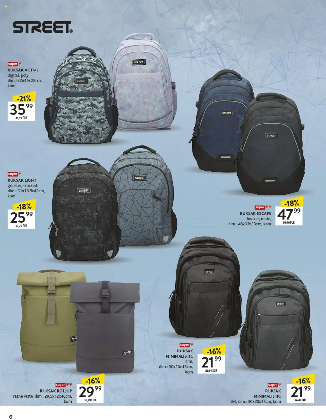 Konzum katalog | vrijedi od 18.08.2025 | Stranica: 6 | Proizvodi: Ruksak