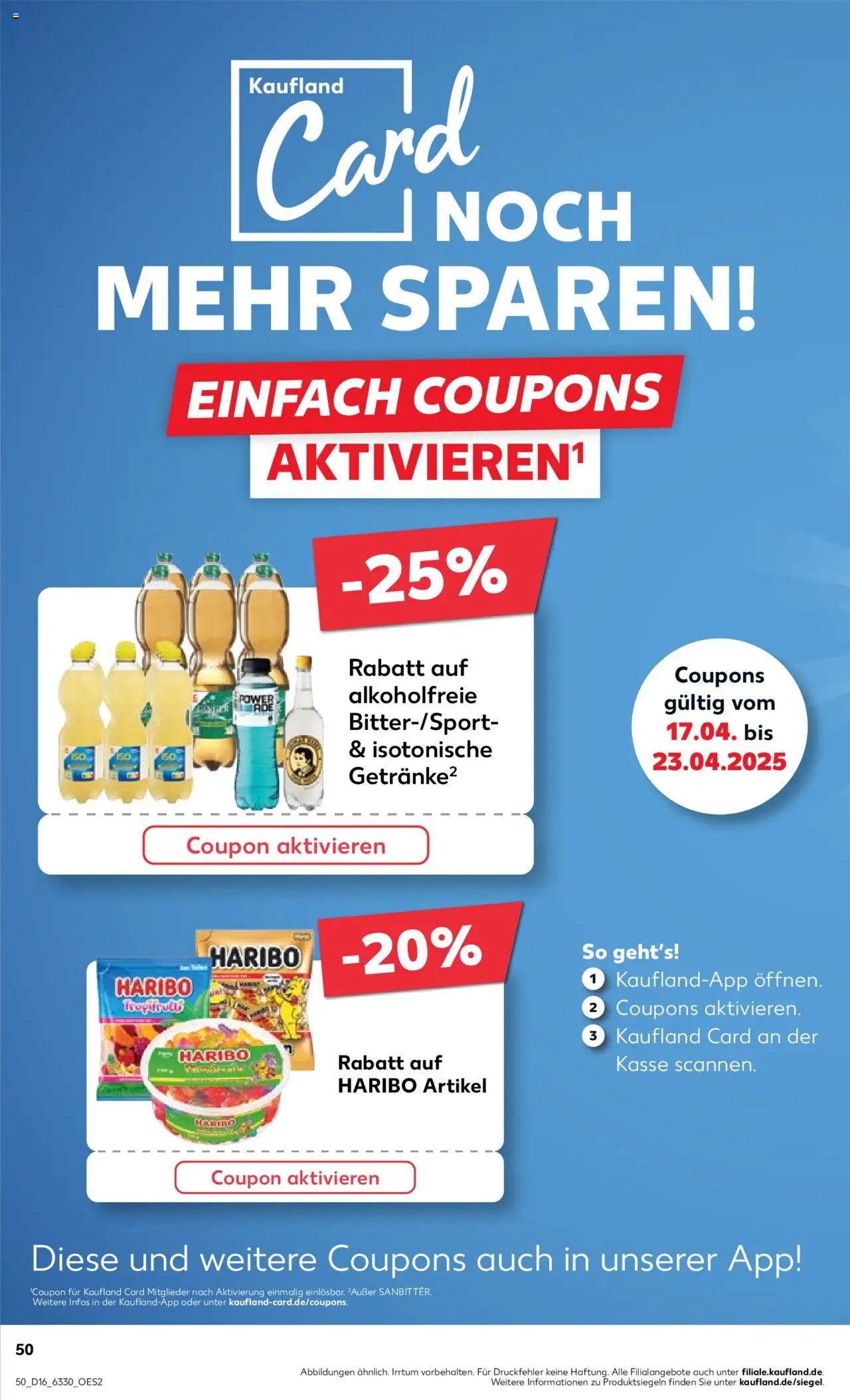 Kaufland - Hamburg, Bergedorfer Straße 106 - gültig ab dem 17.04.2025 | Seite: 50 | Produkte: Haribo