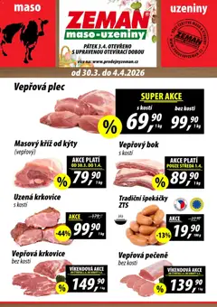Náhled letáku Prodejny Zeman leták od 30.03.2026